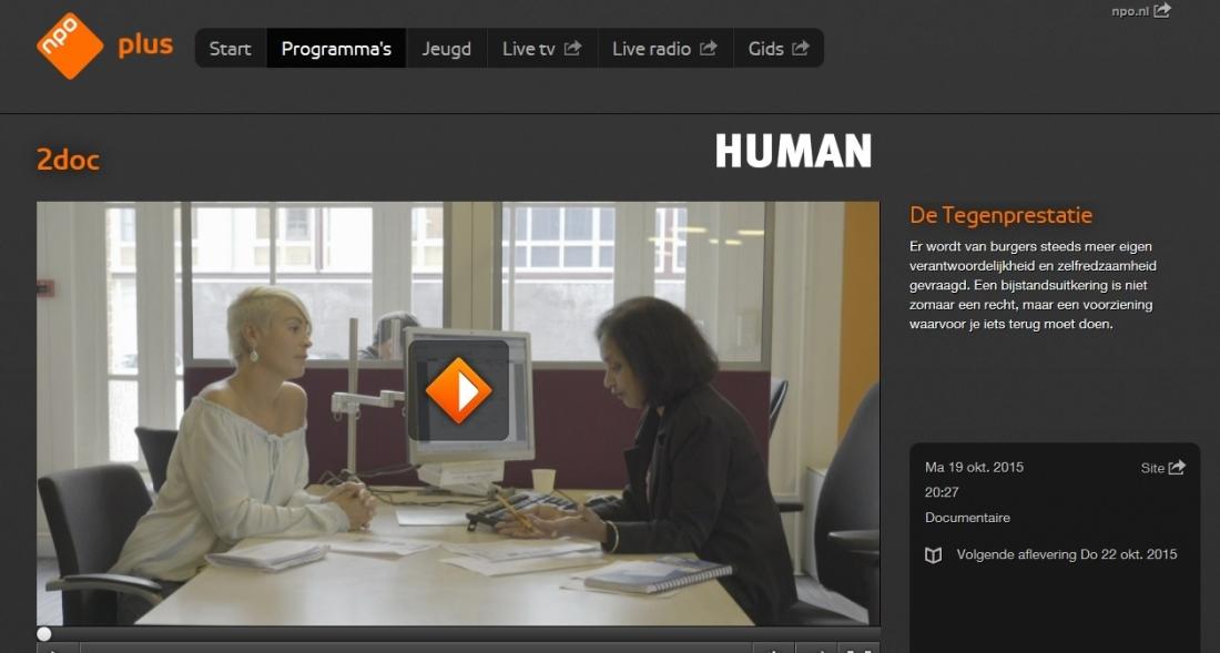 Werkplaats Sociaal Domein Zuid-Holland Zuid | Documentaire Tegenprestatie op NPO